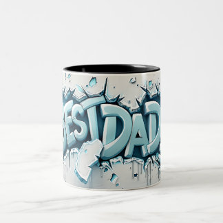Best dad Two-Tone coffee mug