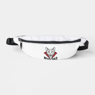Best Dad Vampire Cat Vintage Engraving Design_1 Fanny Pack