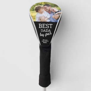 Best DADA by Par Custom Photo Modern Father's day Golf Head Cover