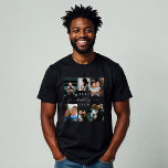 Best Daddy Ever | Father's Day 6 Photo Collage Tri-Blend Shirt<br><div class="desc">Celebrate Father's Day with a gift that captures the essence of family love and cherished memories. Our Best Daddy Ever Photo Collage T-Shirt features a personalized 6-photo collage grid, perfect for displaying your special family photos and unforgettable moments with Dad. The design is elegantly crafted with "Best Daddy Ever" in...</div>