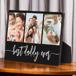 Best Daddy Ever - Father's Day Photo Collage Plaque<br><div class="desc">Celebrate your dad with the "Best Daddy Ever" Father's Day Photo Collage Plaque, a heartfelt tribute to the man who means the world to you. This beautifully crafted plaque features a high-quality, customizable photo collage, allowing you to showcase cherished memories and special moments. The collage is elegantly arranged around the...</div>
