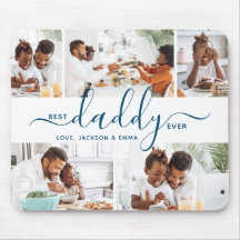 Best Daddy Ever Photo Collage Father's Day Gift