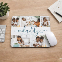 Best Daddy Ever Photo Collage Father's Day Gift