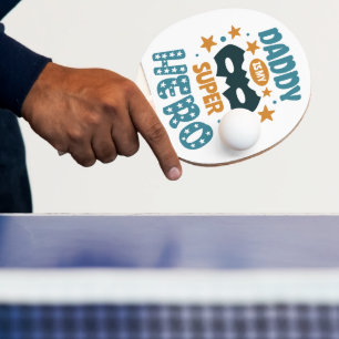 Best Daddy Ever Ping Pong Paddle