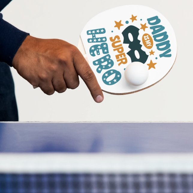 Best Daddy Ever  Ping Pong Paddle (Insitu)