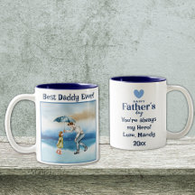 Best Daddy Ever Two-Tone Coffee Mug