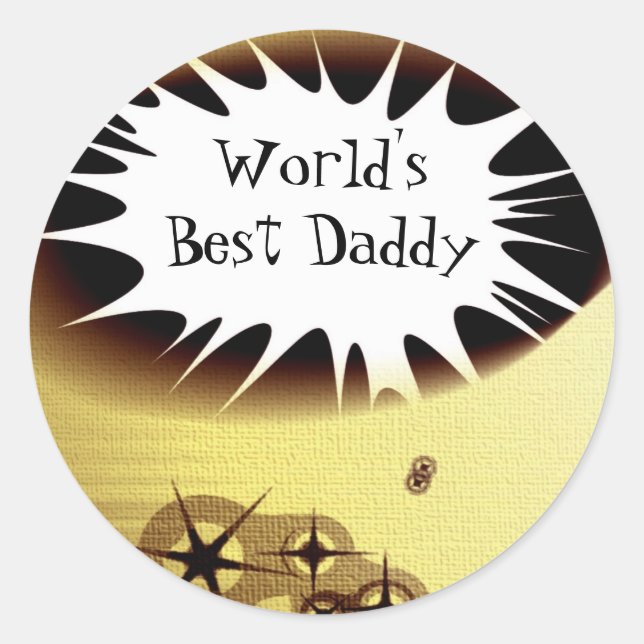 Best Daddy Sticker (Front)