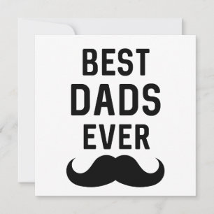 Best Dads Ever // Gay Father's Day Blank Card