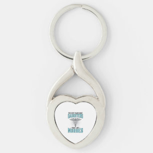 Best Dads Have Daughters Who Are Nurses Shirt Desi Keychain