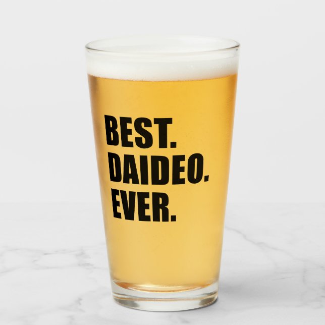 Best Daideo Ever Irish Grandfather Glass (Front Filled)