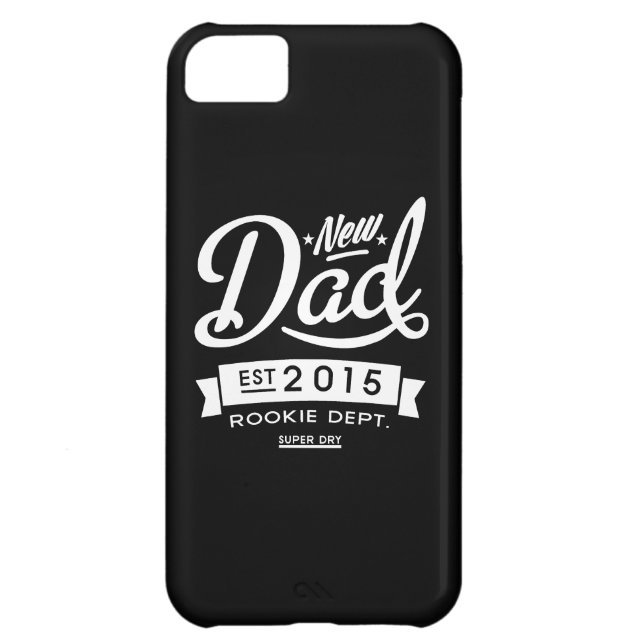 Best Dark New Dad 2015 Case-Mate iPhone Case (Back)