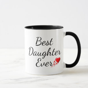 BEST DAUGHTER EVER Personalized Proverbs 31 Mug