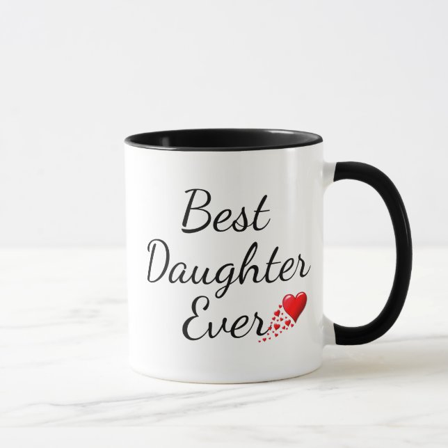BEST DAUGHTER EVER Personalized Proverbs 31 Mug (Right)