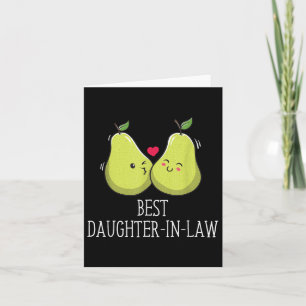 Best Daughter In Law Bride Funny Future Wife Weddi Card