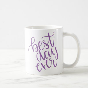 Best Day Ever Personalized Wedding Day Mug