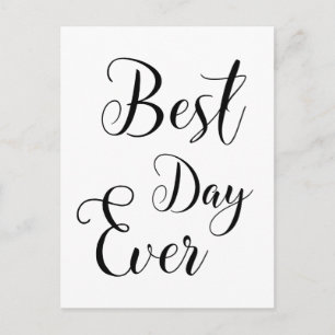 "Best Day Ever" Postcards
