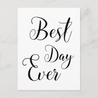 "Best Day Ever" Postcards