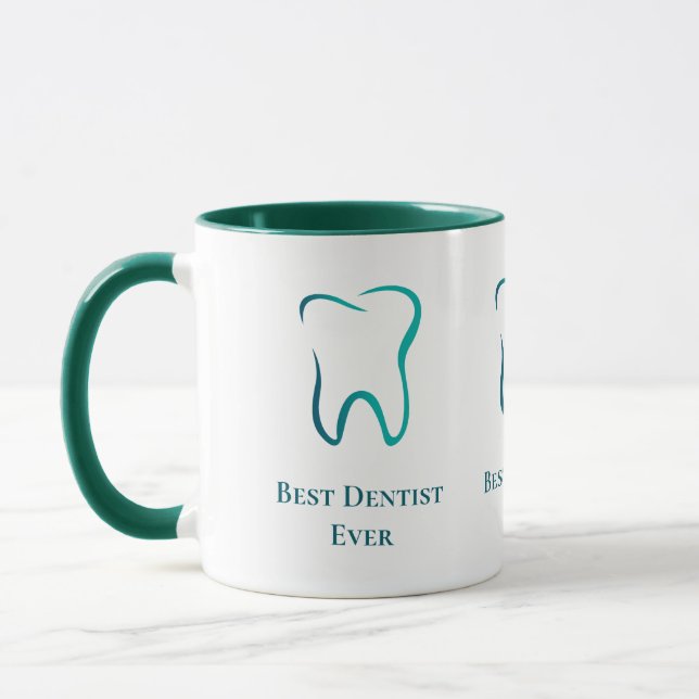 Best Dentist Ever Dental Tooth Dentistry Mug (Left)