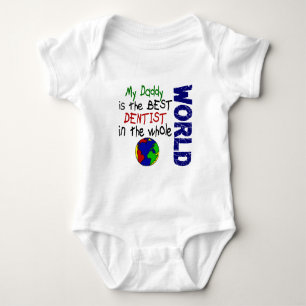 Best Dentist In World 2 (Daddy) Baby Bodysuit