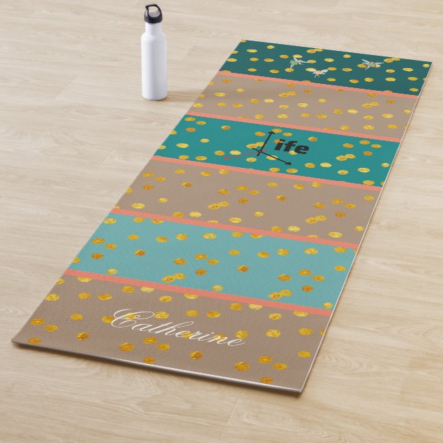 Best Design Colourful Yoga Mat (In Situ)