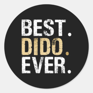 Best Dido Ever Ukraine Ukrainian Grandpa  Classic Round Sticker