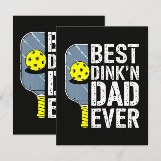 Best Dink'N Dad Ever Pickleball Announcement