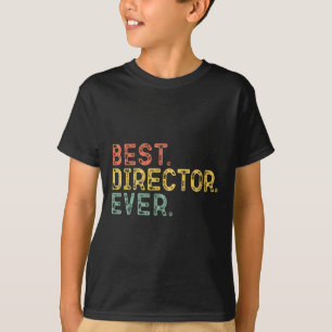 Best Director Ever Retro Vintage Gift Christmas T-Shirt
