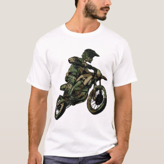 Best Dirt Bike Art For Men Women Dirtbike Motorcyc T-Shirt