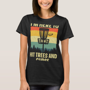 Best Disc Golf Art For Men Women Kids Disc Golfer  T-Shirt
