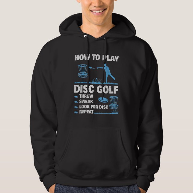 Best Disc Golf For Men Women Disc Golf Tournament  Hoodie (Front)