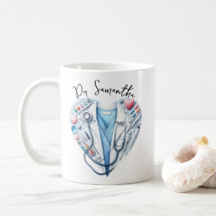 Best Doctor Ever doctor's coat  Coffee Mug