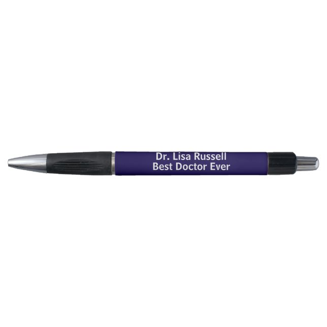 Best Doctor Ever Personalized Name Pen (Front)