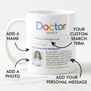 Best Doctor Ever Search With Photo & Message Coffee Mug