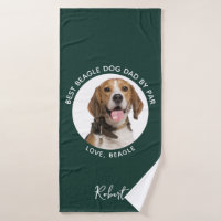 Best Dog Dad by Far Pet Beagle Photo Custom
