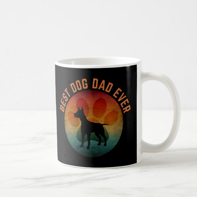 best dog dad ever coffee mug (Right)