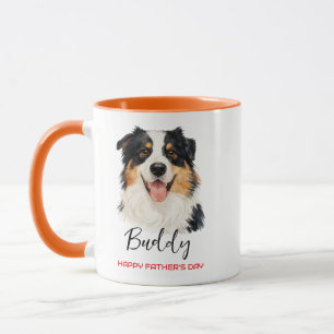 Best Dog Dad Ever   Custom Father’s Day Mug