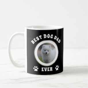 Best Dog Dad Ever Custom Photo Personalized Coffee Mug
