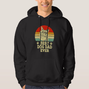 Best Dog Dad Ever Daddy Boston Terrier Dog Owner Hoodie