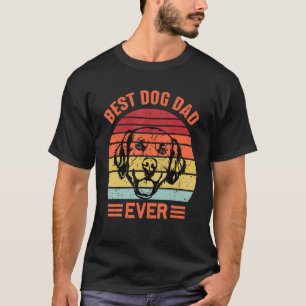 Best Dog Dad Ever Father Day Quote T-Shirt