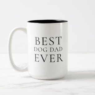 Best Dog Dad Ever Fathers Day Photo Mug
