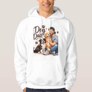 Best Dog Dad Ever Hoodie – Cute Dog Lover Gift for