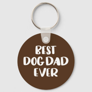 Best Dog Dad Ever Keychain