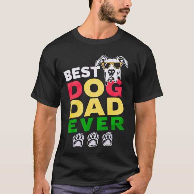 Best Dog Dad Ever Lover Classic 2024 T-Shirt (Front)