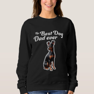 Best Dog Dad Ever  Manchester Terrier Sweatshirt