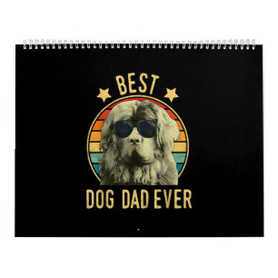 Best dog dad ever   newfoundland dad gift calendar