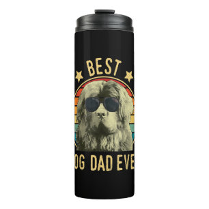Best dog dad ever newfoundland dad gift thermal tumbler