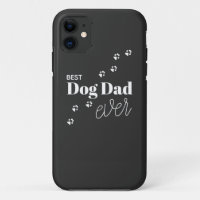 Best Dog Dad Ever Pawprint 