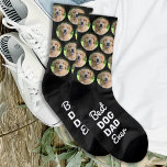 Best Dog Dad Ever Personalized Pet Photo Socks<br><div class="desc">Best Dog Dad Ever! Surprise the dog lover whether its a birthday, Fathers day or Christmas with these super cute pet photo all over print socks. They'll be a favourite of all dog lovers, and dog dads. Customize these dog photo socks with your pups favourite photo. COPYRIGHT © 2022 Judy...</div>