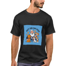 Best Dog Dad Ever Personalized Pet Photo T-Shirt