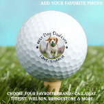 Best Dog Dad Ever Personalized Photo Golf Balls<br><div class="desc">Best Dog Dad Ever ... Two of your favourite things , golf and your dog ! Now you can take them with you as you play 18 holes . Customize these golf balls with your dogs favourite photo and name . Whether it's a dog dad birthday, fathers day or Christmas,...</div>